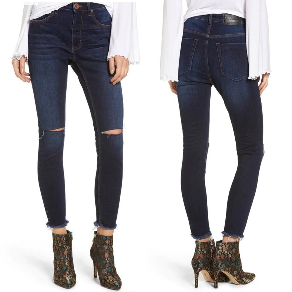 One By One Teaspoon High Waist Freebird II Jeans